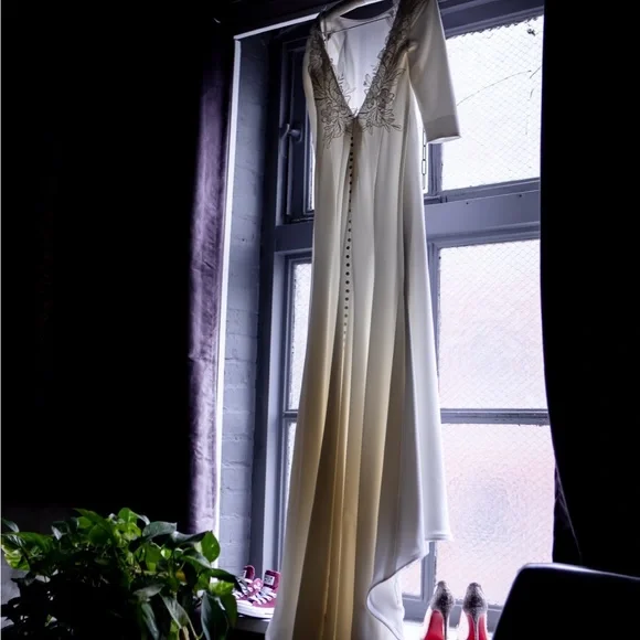 Custom Made Wedding Dress - Picture 1 of 6